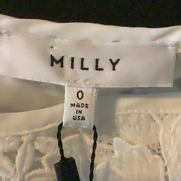 NWT Milly floral cut out top - Picture 7 of 8